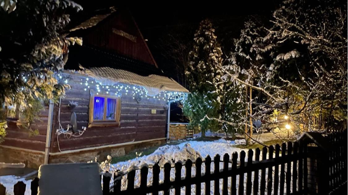 Goralska Czarcia Chata Pod Jalowcem Stryszawa Exteriör bild
