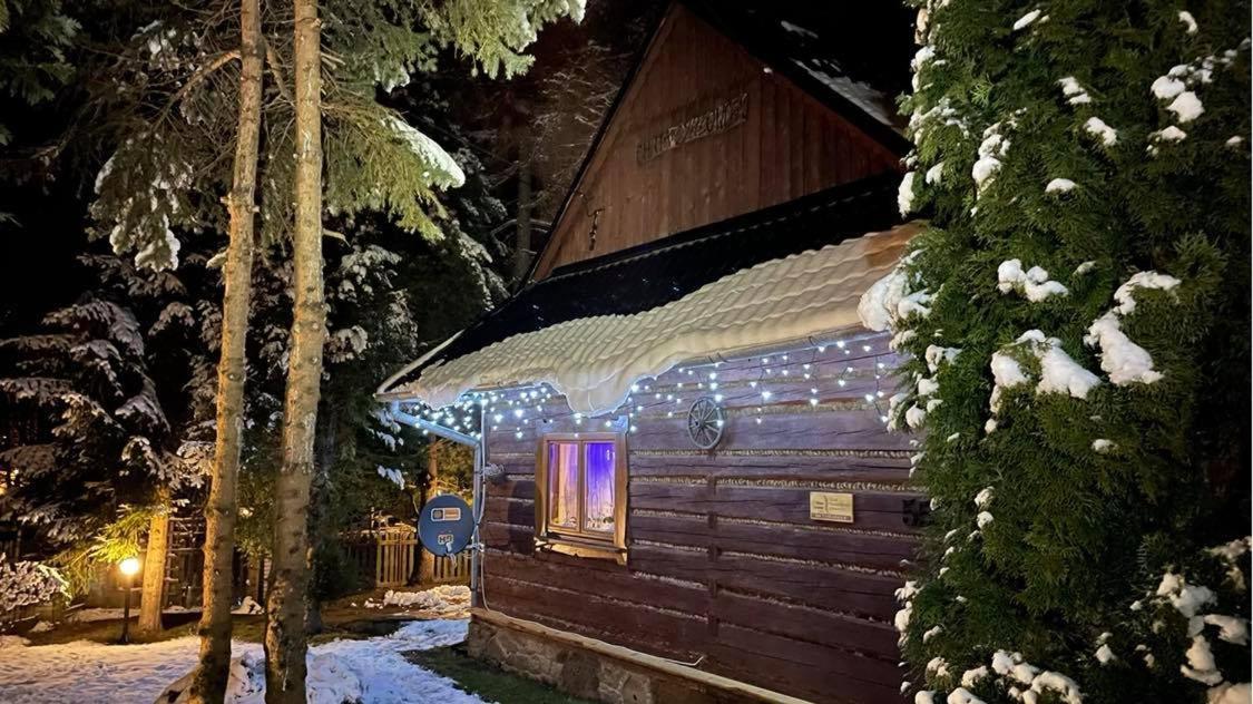 Goralska Czarcia Chata Pod Jalowcem Stryszawa Exteriör bild