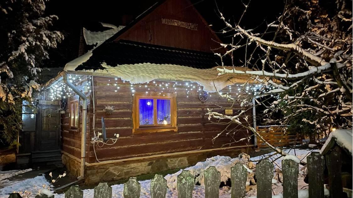 Goralska Czarcia Chata Pod Jalowcem Stryszawa Exteriör bild