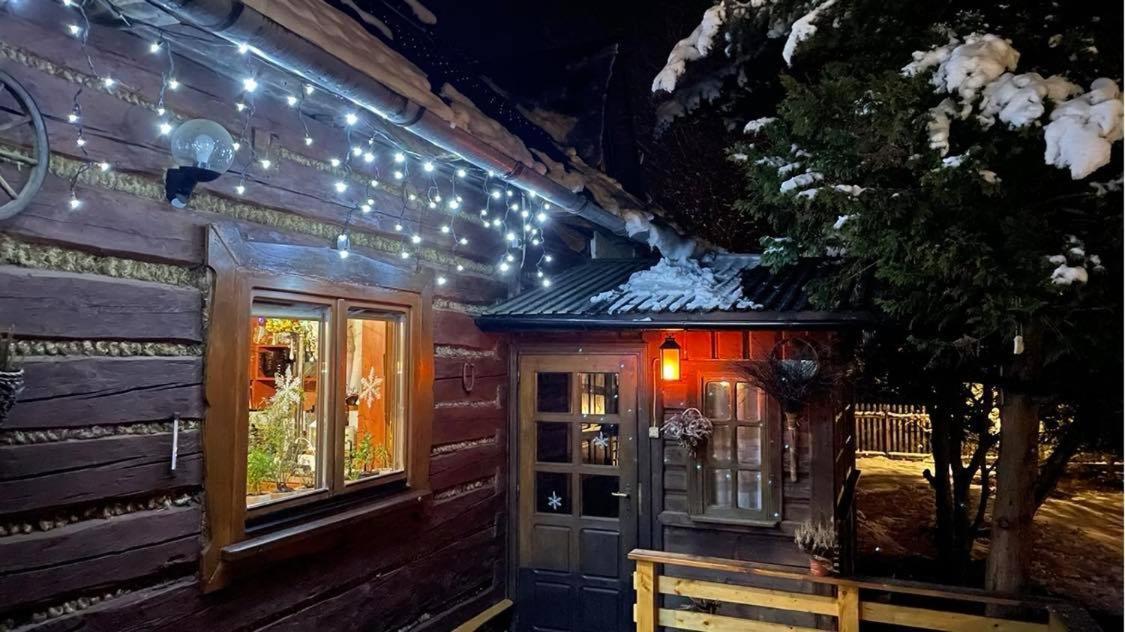 Goralska Czarcia Chata Pod Jalowcem Stryszawa Exteriör bild