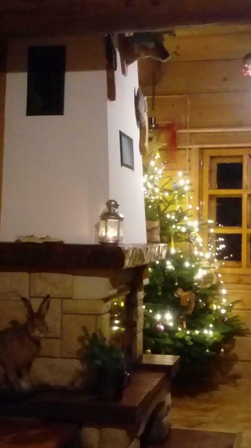 Goralska Czarcia Chata Pod Jalowcem Stryszawa Exteriör bild